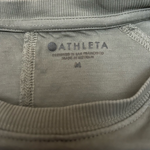Green Athleta Sweatshirt - Picture 2 of 3
